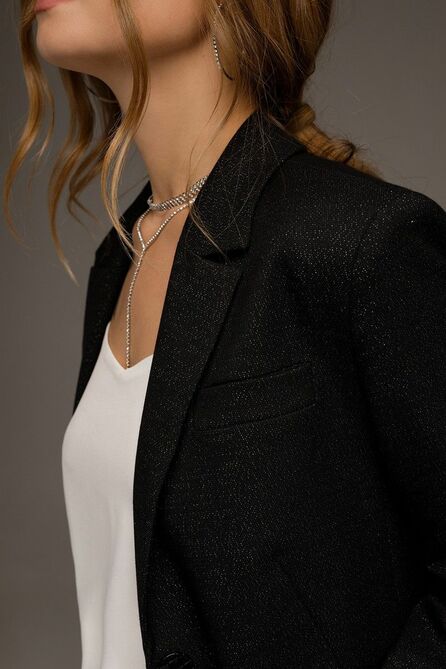 Костюм брючный PIRS 3591 черный Костюм брючный PIRS 3591 черный