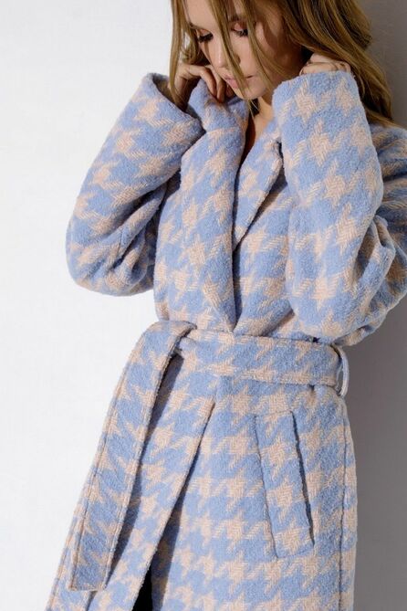 Пальто PIRS 3630 голубой Пальто PIRS 3630 голубой