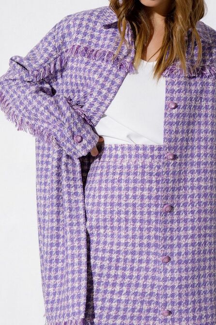 Костюм с блузкой PIRS 3646 сирень