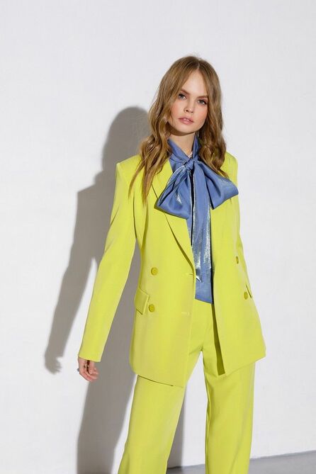 Костюм брючный PIRS 3663 лайм