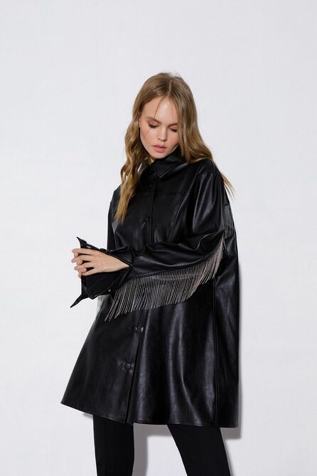 Брюки, Топ, Рубашка PIRS 3839 черный+молочный Брюки, Топ, Рубашка PIRS 3839 черный+молочный