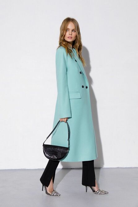 Пальто PIRS 3881 мятный