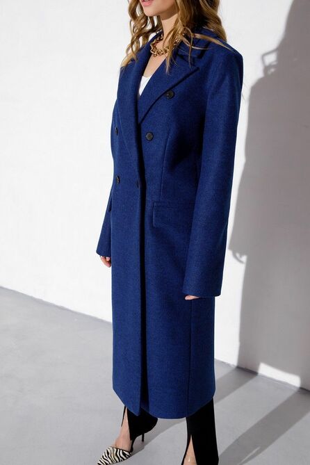 Пальто PIRS 3881 синий