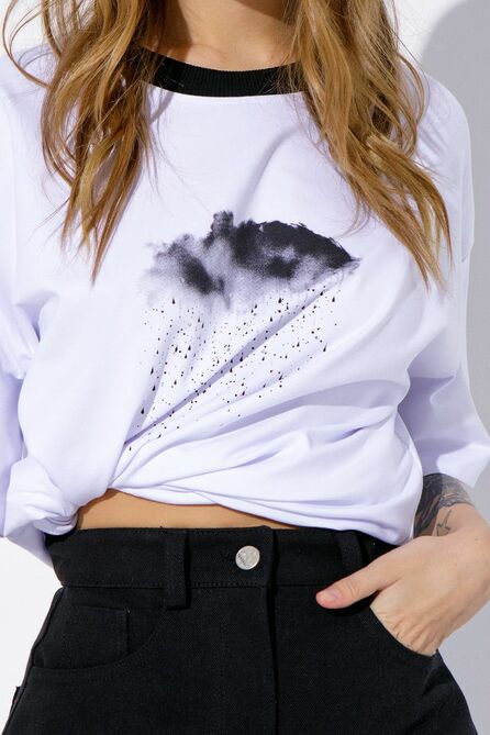 Майка PIRS 3977 белый(тучка)