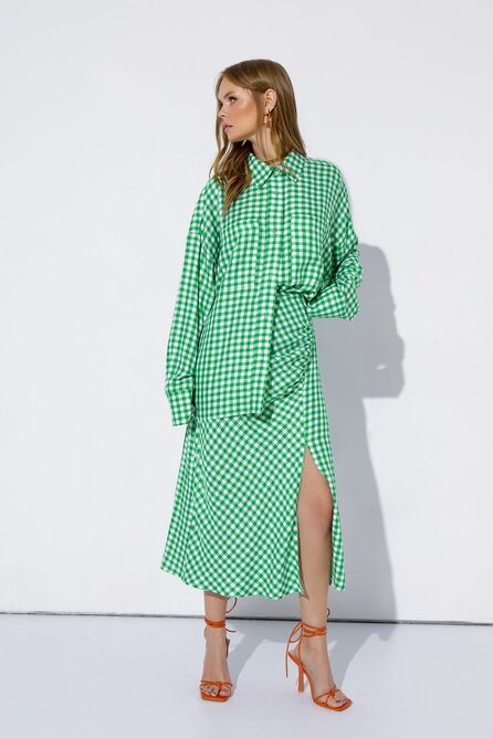 Юбка PIRS 4008 зеленый