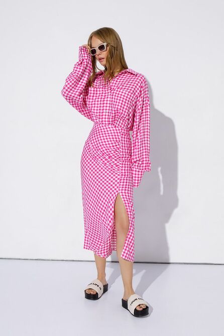 Юбка PIRS 4008 розовый