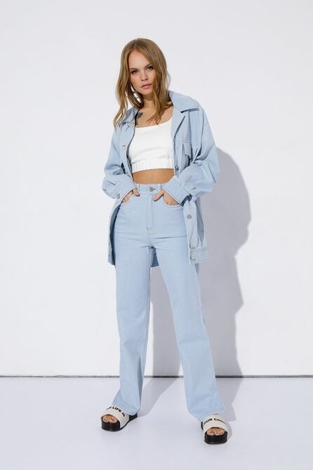 Брюки, Куртка, Топ PIRS 4032 голубой