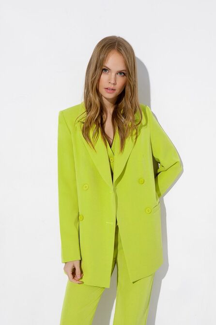 Костюм брючный PIRS 4033 лайм