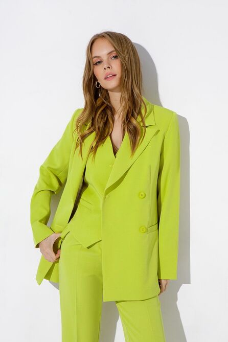 Брюки, Жакет, Жилет PIRS 4034 лайм