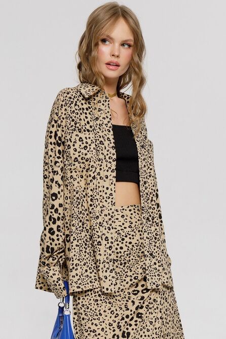 Рубашка PIRS 4041 бежевый Рубашка PIRS 4041 бежевый