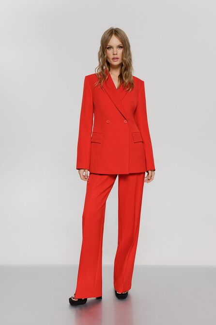 Костюм брючный PIRS 4058 красный