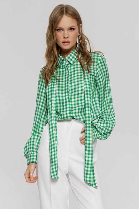 Блузка PIRS 4080 зеленый