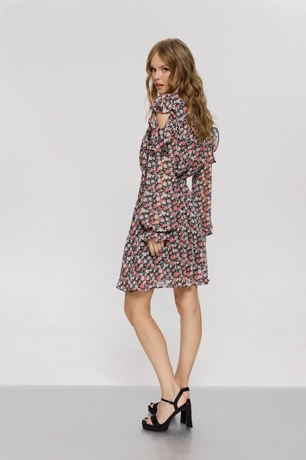 Повседневное платье PIRS 4098 розы