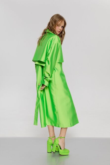 Тренч PIRS 4109 лайм Тренч PIRS 4109 лайм