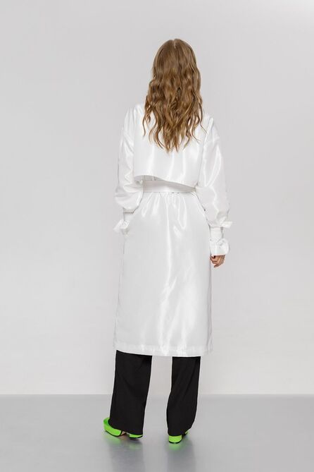 Тренч PIRS 4109 белый Тренч PIRS 4109 белый