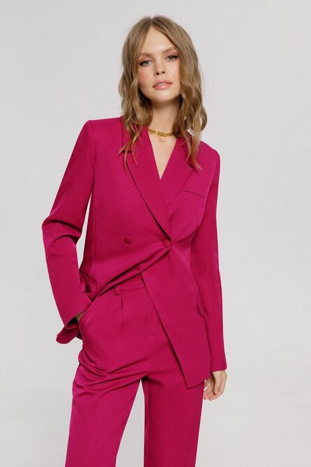 Костюм брючный PIRS 4099 ягодный