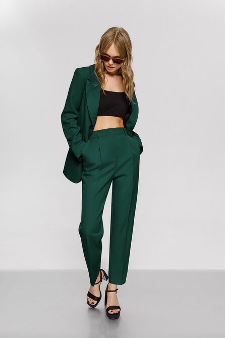 Костюм брючный PIRS 4078 изумрудный