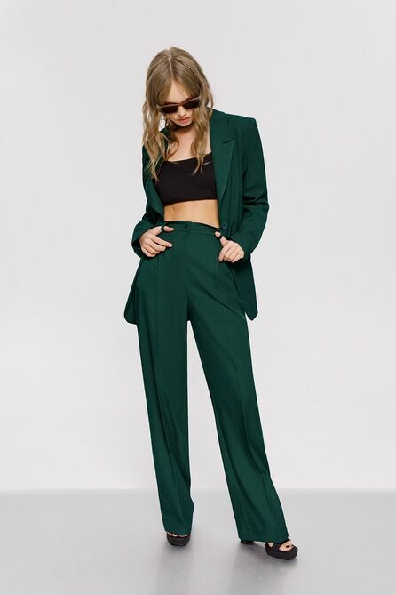 Костюм брючный PIRS 4050 изумрудный