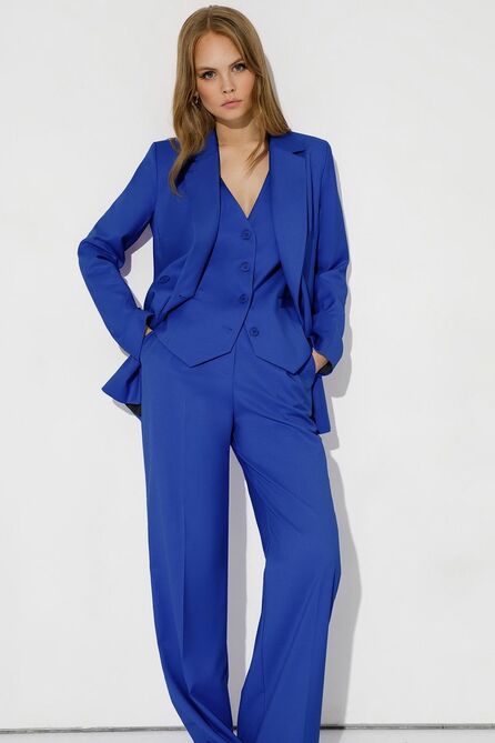 Костюм брючный PIRS 4010 василек