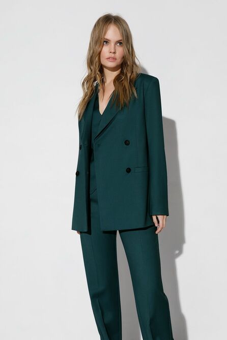 Костюм брючный PIRS 3808 изумрудный
