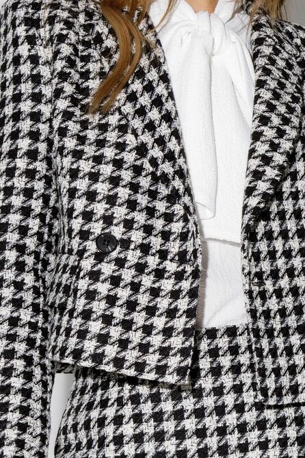 Юбочный костюм PIRS 4250 черно-белый