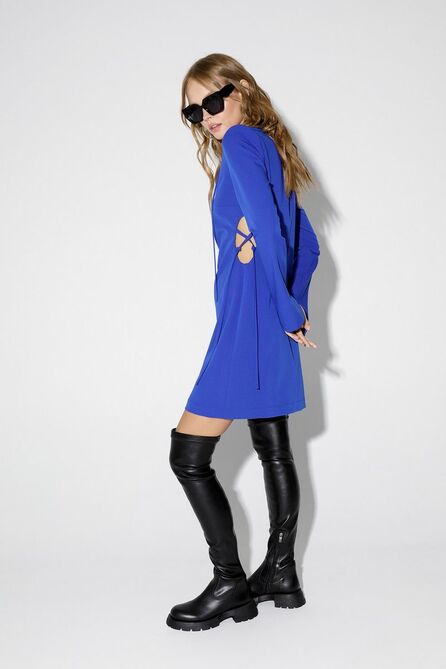 Повседневное платье PIRS 4278 василек