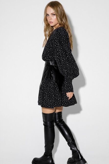 Плательный комплект PIRS 4281 черный