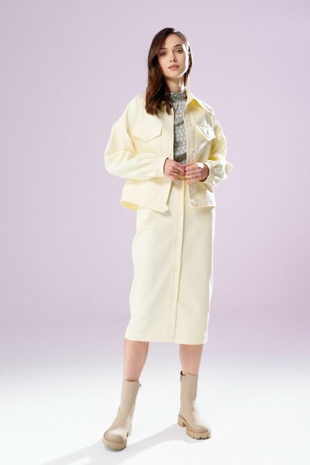 Юбочный костюм Prestige 4438/170 желтый