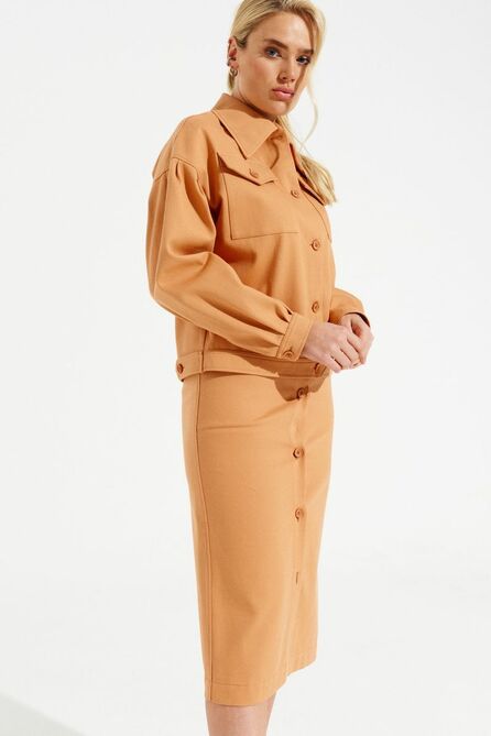 Юбочный костюм Prestige 4438/170 рыжий