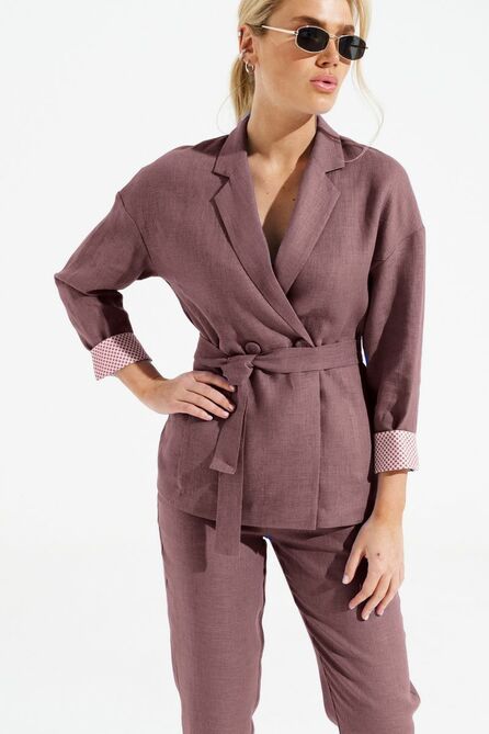 Костюм брючный Prestige 4091/1/170 баклажановый