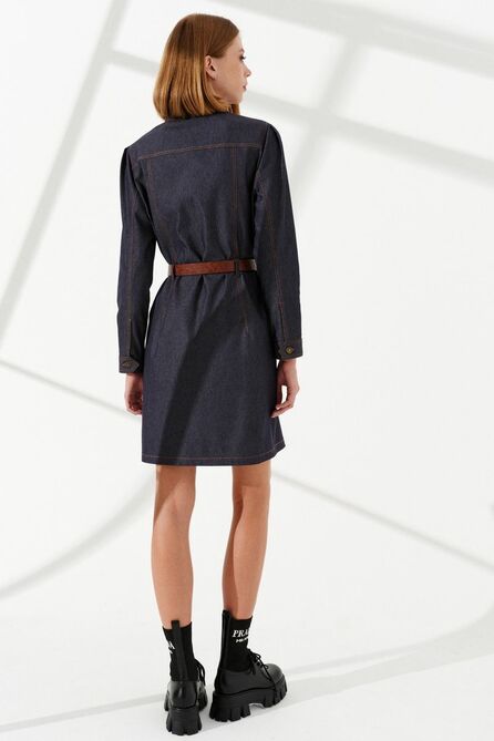 Повседневное платье Prestige 4250 джинс