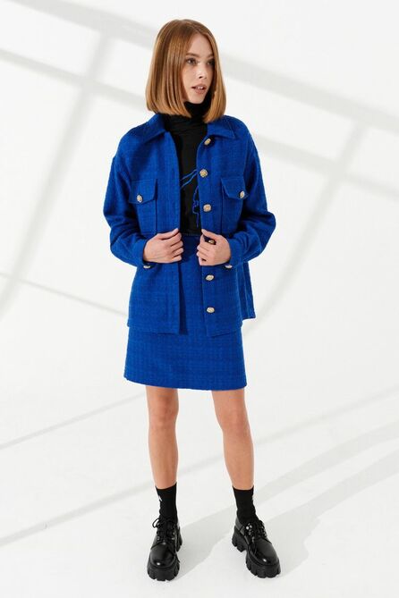 Костюм с блузкой Prestige 4538/170 василек