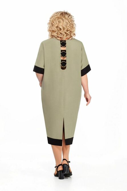 Повседневное платье Pretty 893 мох