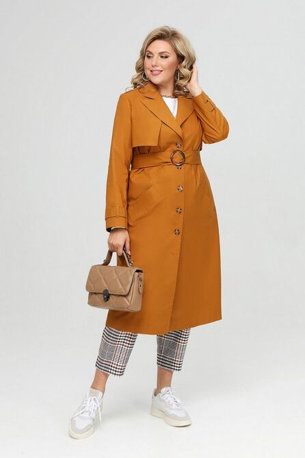 Плащ Pretty 1937 горчица