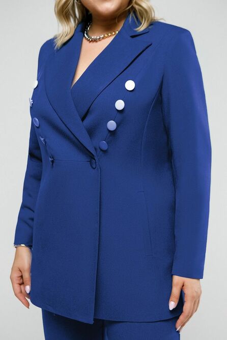 Костюм брючный Pretty 1584 электрик