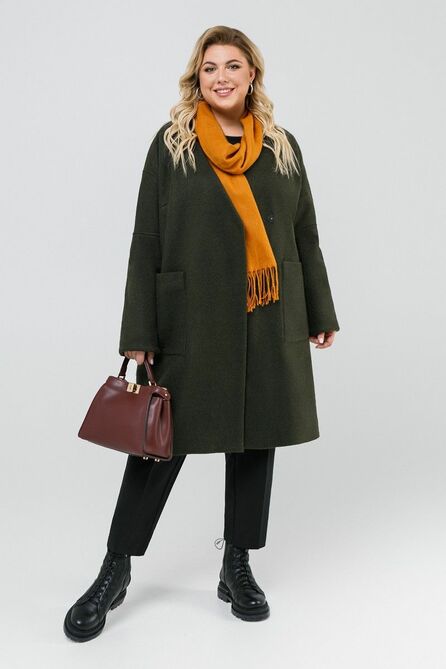 Пальто Pretty 2088 хаки Пальто Pretty 2088 хаки