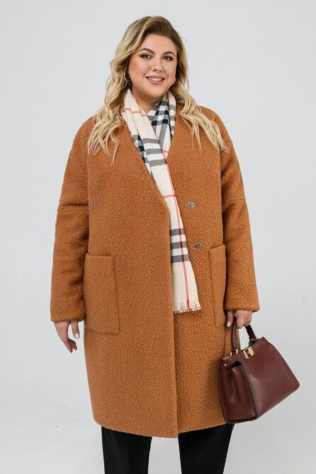 Пальто Pretty 2094 рыжий Пальто Pretty 2094 рыжий