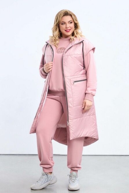 Жилет Pretty 1931 персиково-розовый Жилет Pretty 1931 персиково-розовый