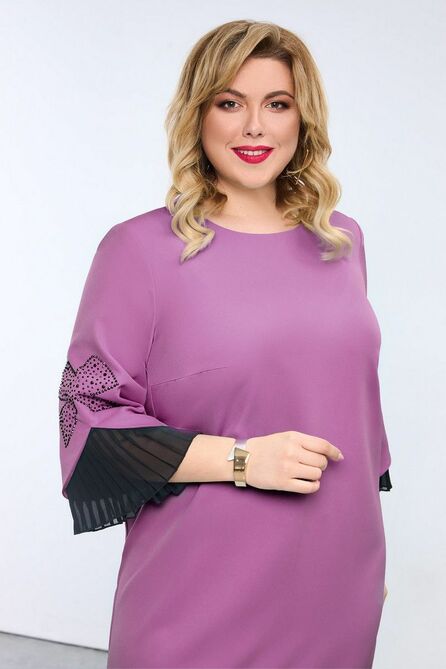 Повседневное платье Pretty 2177 лиловый