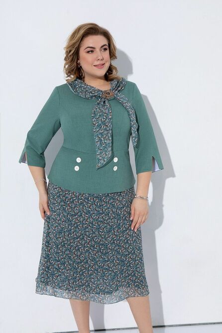 Повседневное платье Pretty 2036 мята