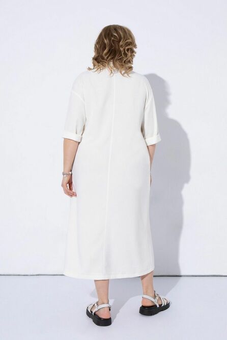 Повседневное платье Pretty 2213 молочный