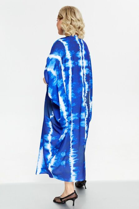 Повседневное платье Pretty 2237 синий_тай-дай