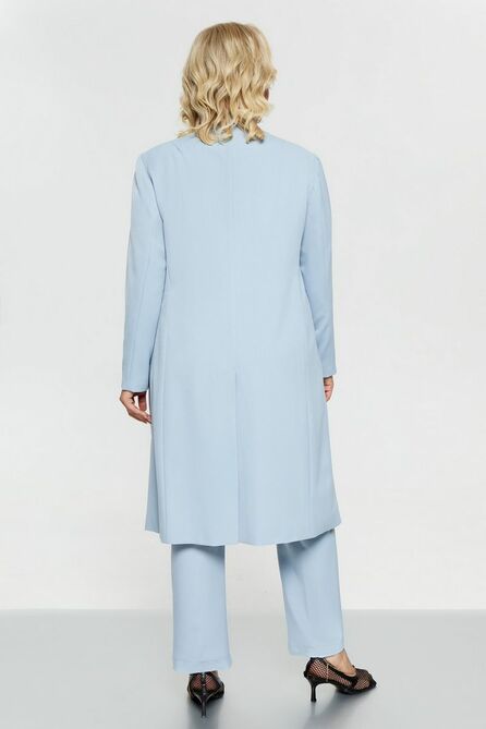 Костюм брючный Pretty 2239 голубой