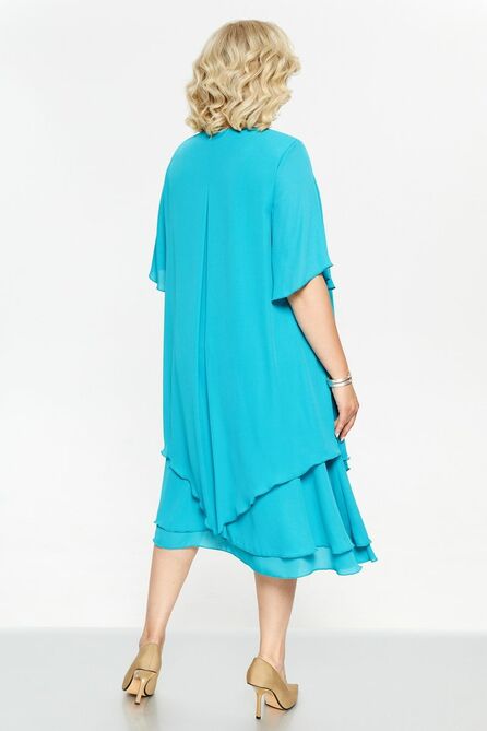 Повседневное платье Pretty 2242 бирюза Повседневное платье Pretty 2242 бирюза