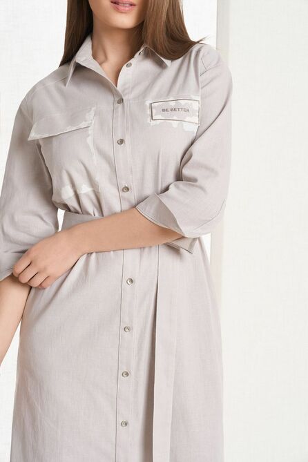 Повседневное платье Rami 5050 серый