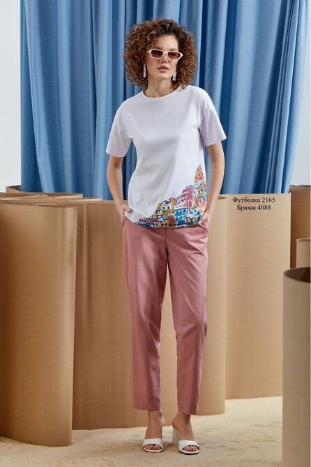 Брюки Rami 4088 розовый
