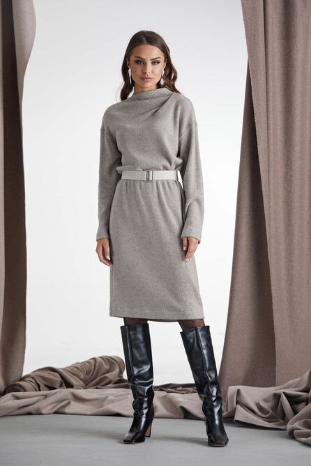 Повседневное платье Rami 5081 бежевый