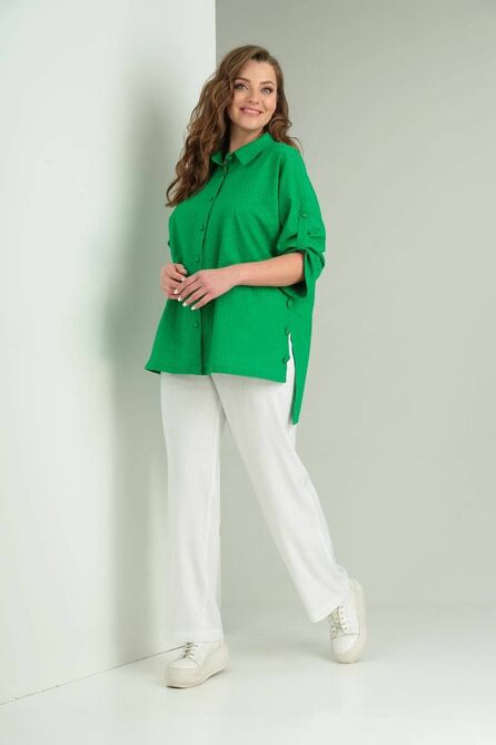 Костюм с блузкой Ришелье 899