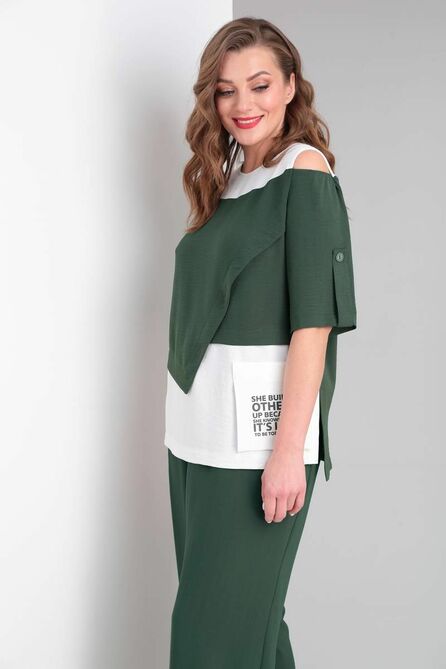 Брюки, Блуза Ришелье 887