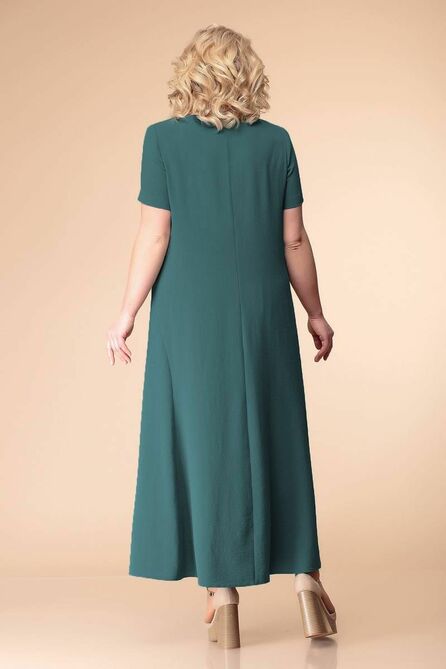 Повседневное платье Romanovich style 1-1826 изумруд